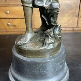 20th century bronze sculpture by Hippolyte François Moreau