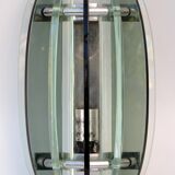 Vintage glass wall lamp from Veca Italy