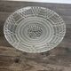Vintage Art Deco pressed glass plate