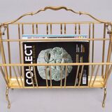 Brass Magazine holder Maison Baguès 1950s France