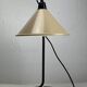 Lampe de bureau architecturale « moderniste » en métal brun, hollandais des années 1970