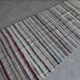Vintage Turkish hallway rug 117x327 cm