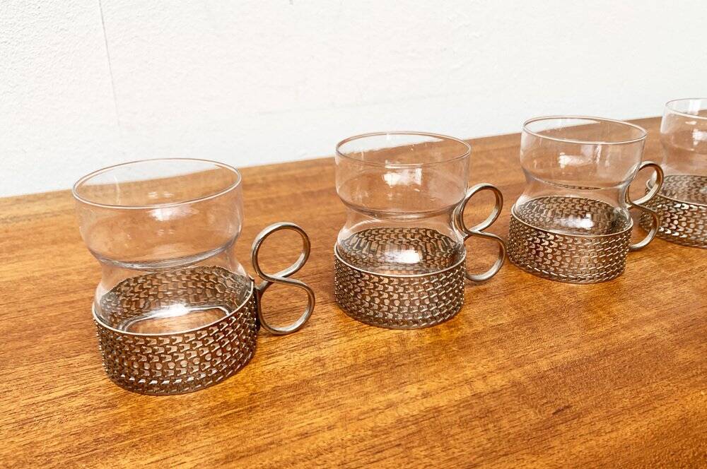 Mid-century Finnish Tsaikka tea glass by Timo Sarpaneva for Iittala.