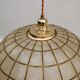 Suspension nacre et laiton 1960
