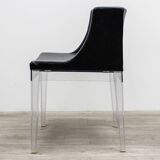 Mademoiselle chair from KARTELL in black leather