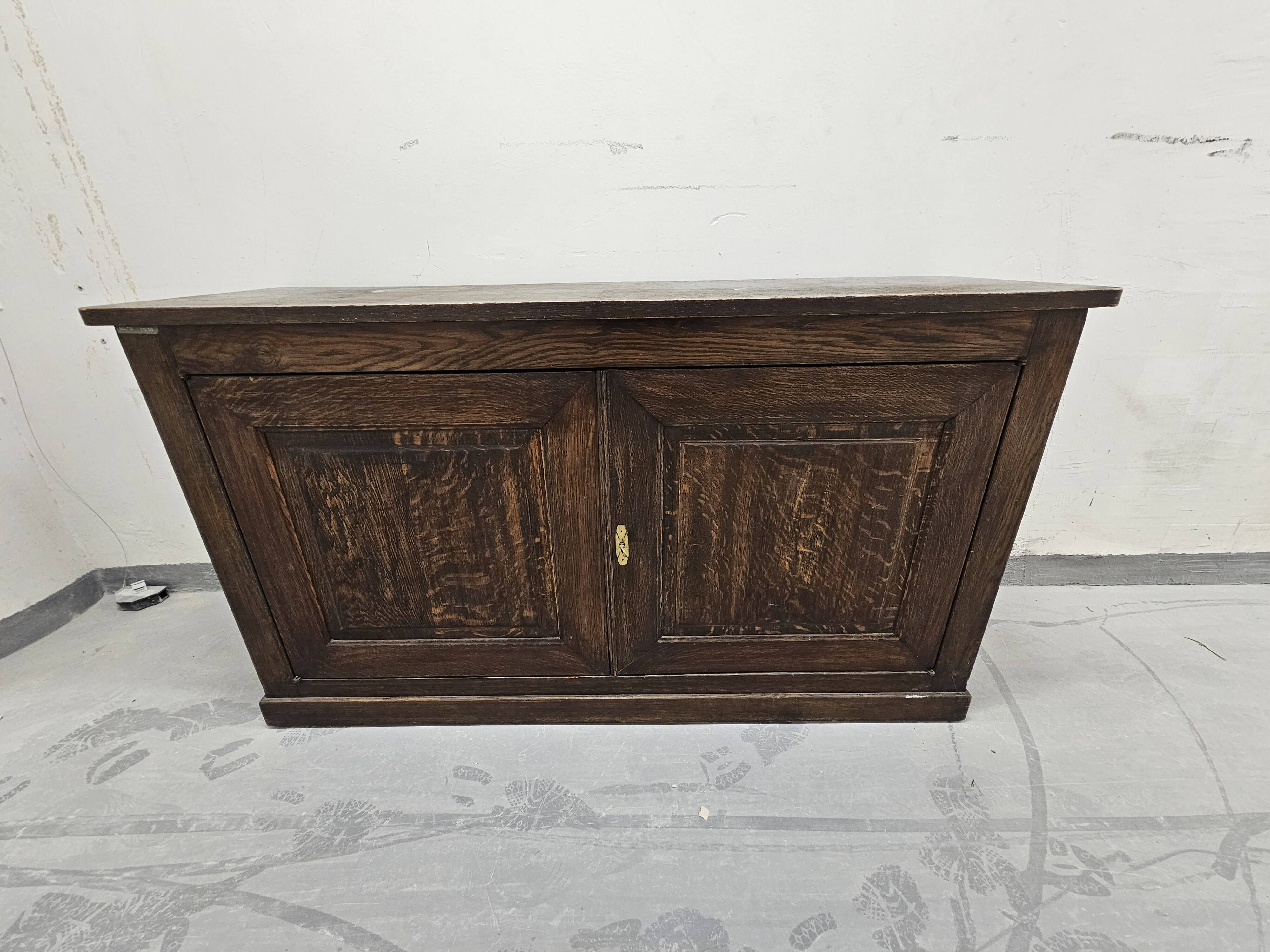 Antique wooden sideboard