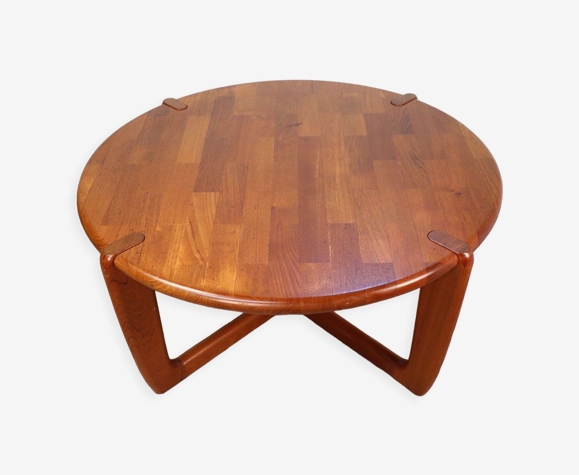 Table basse scandinave danoise en teck 1960