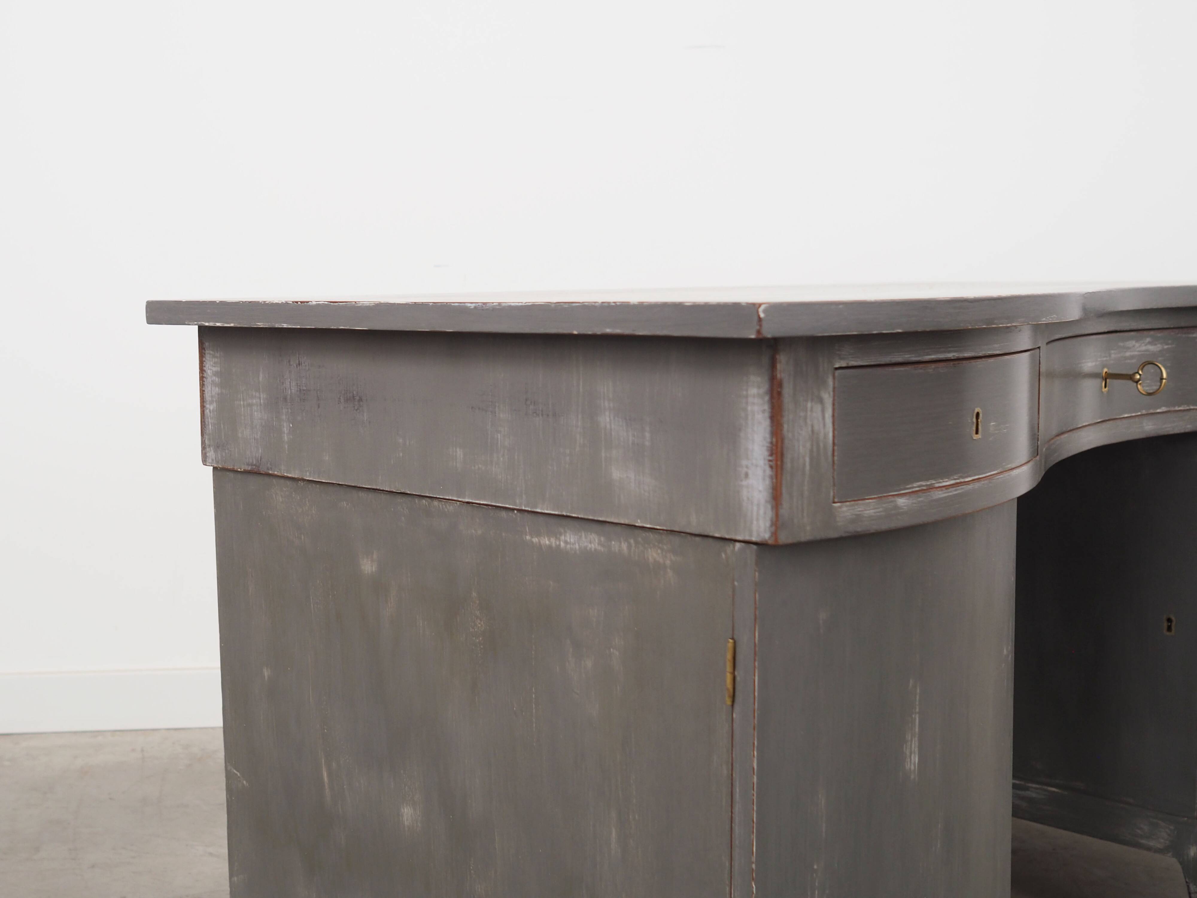 Bureau en acajou, design danois, années 1960, production : Danemark