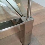 Chrome coffee table