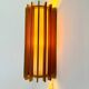 Tema Model Cylindrical Wall Lamp In Pine By Ib Fabiansen For Fog & Mørup, Denmark 1960S