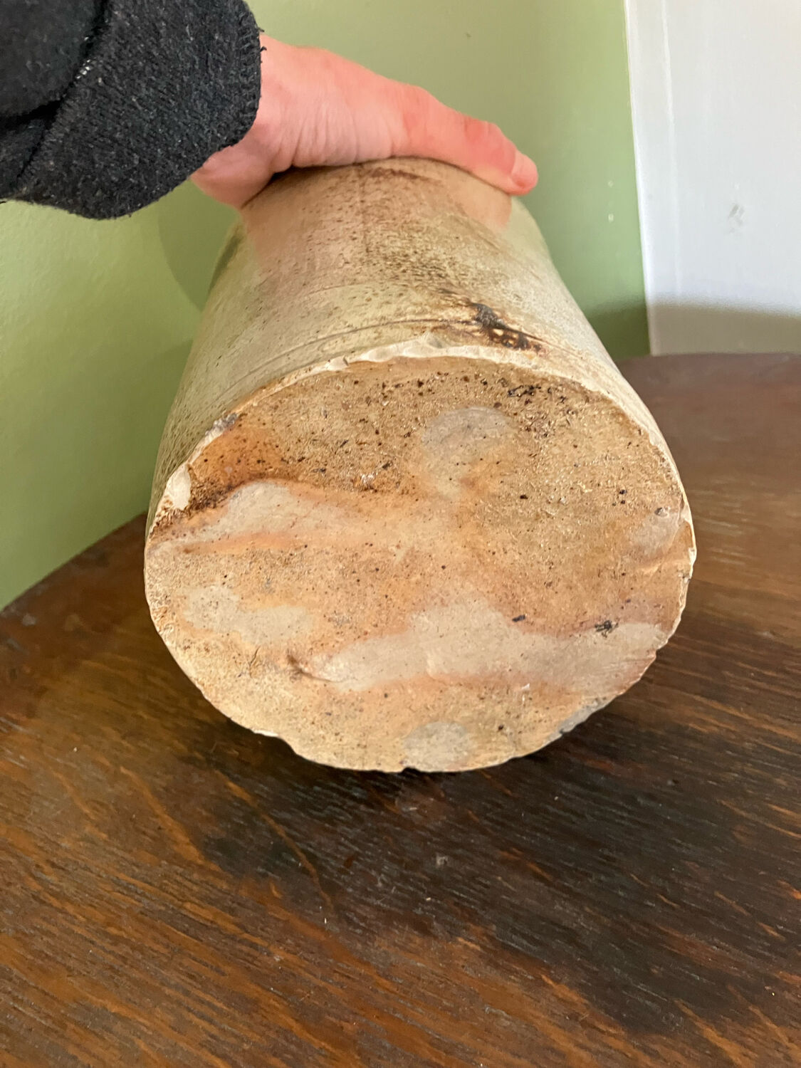 Sandstone vase