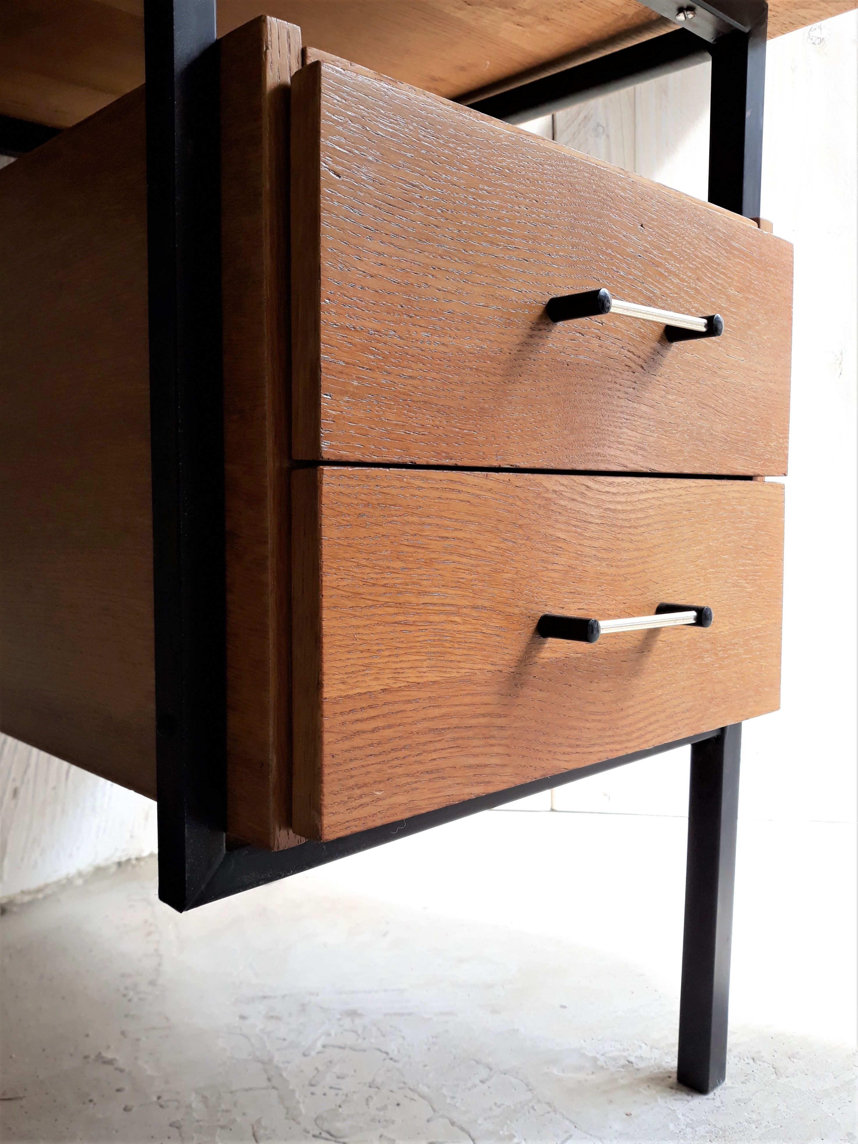 Bureau moderniste vintage 1960