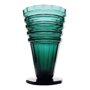 Grand vase ancien Art - cristal