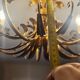 Patinated bronze chandelier with 5 lights – Louis XV style