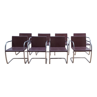 BRNO 2 office chairs suite by Mies Van Der Rohe Ludwig, Knoll