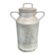 Farm milk jar aluminum canister