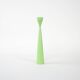 Bougeoir vert pastel, design danois, années 1970, fabriqué au Danemark