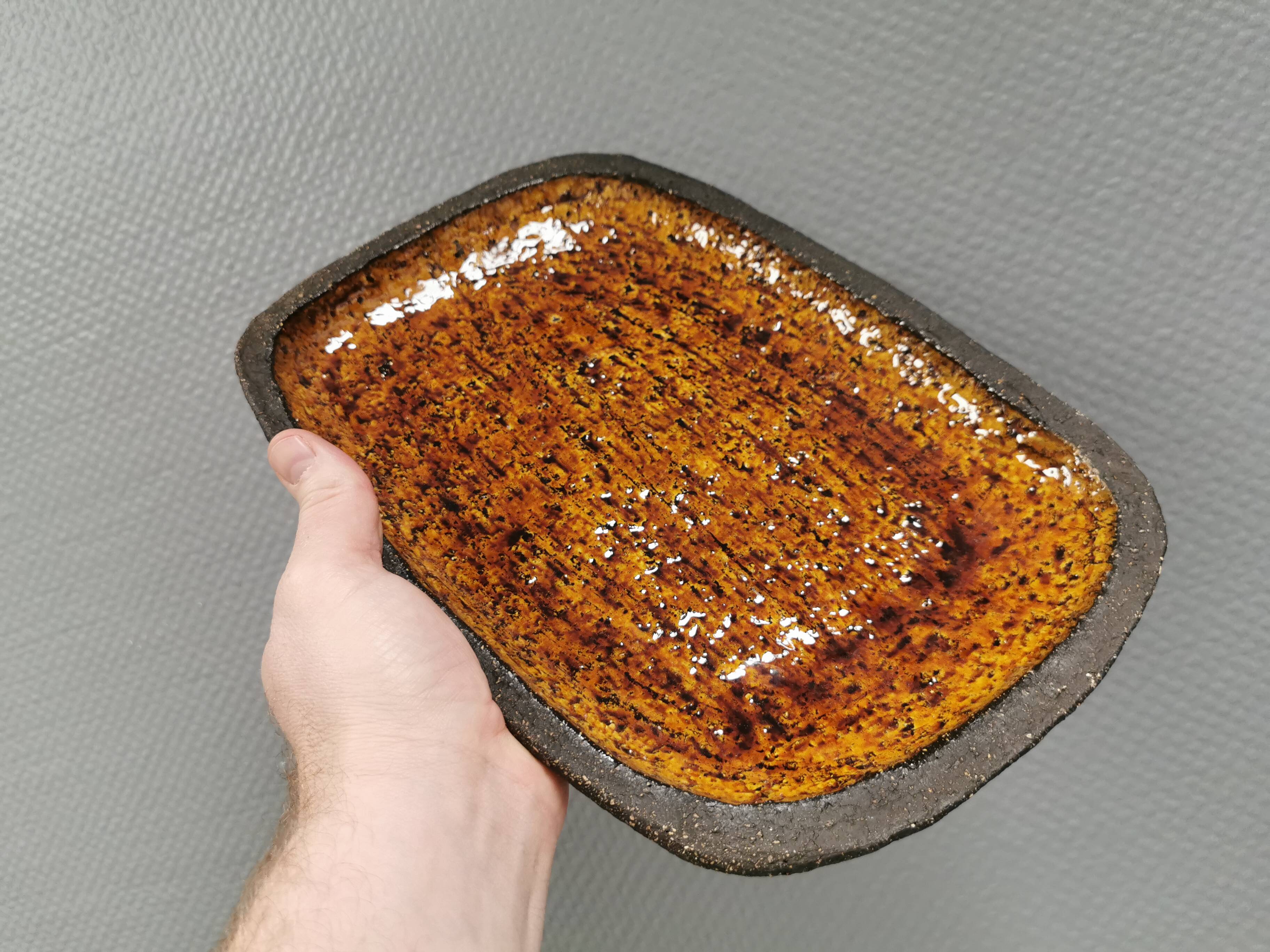 Beautiful dish from Hegnetslund Denmark 1970s.