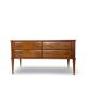 Une commode italienne vintage de style moderne du milieu du siècle
