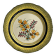 Assiette décorative Henriot Quimper fleurs
