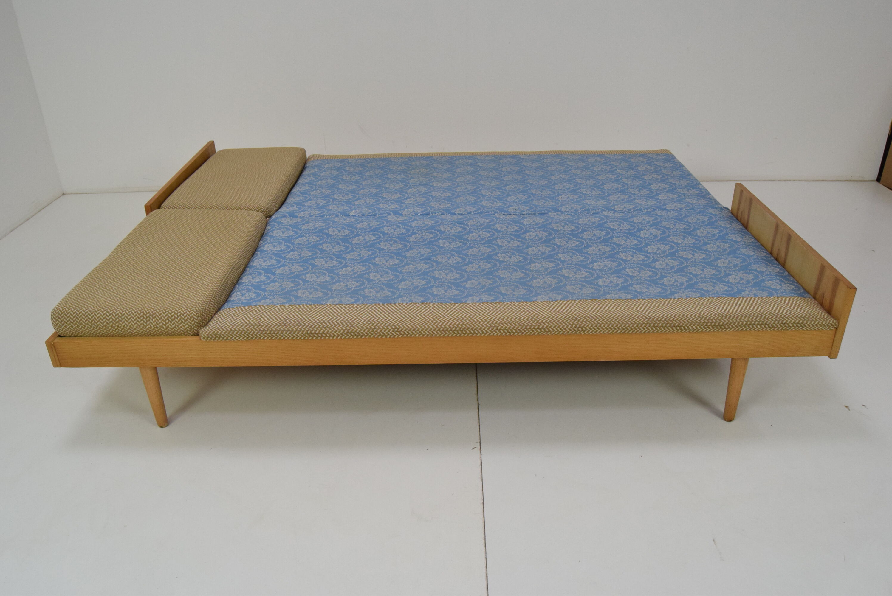 Mid-century Sofa or Daybed by Drevotvar/1970's.