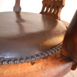 Swivel american office armchair