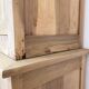 Antique two-body buffet in solid wood (restored)