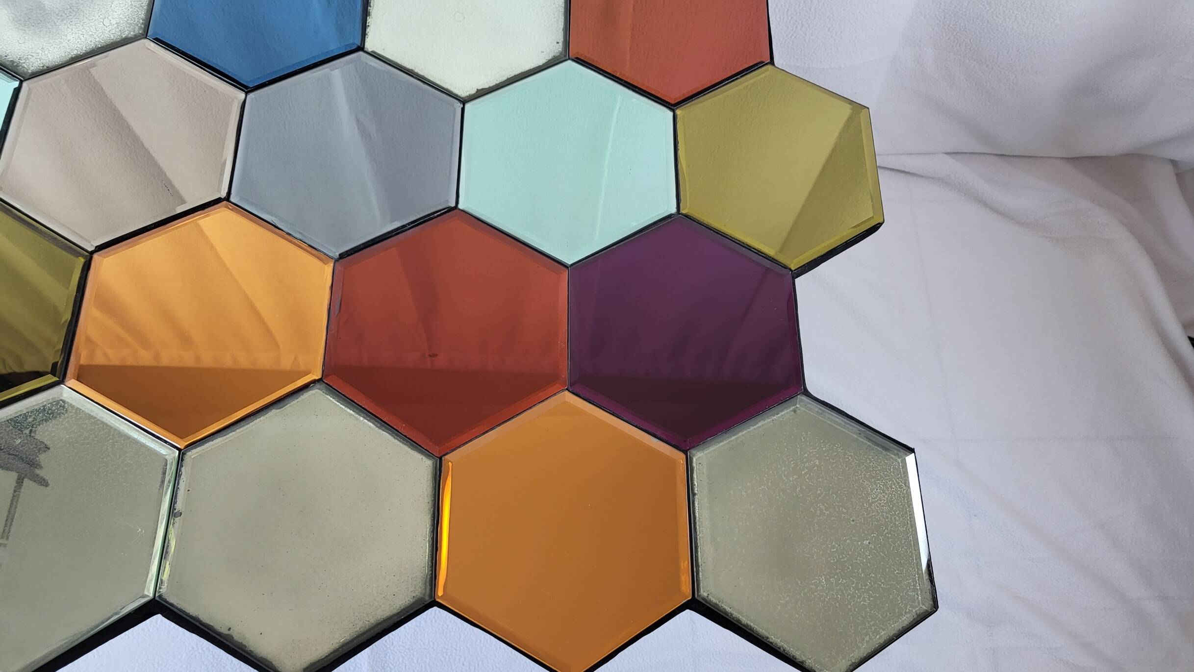 Olivier de Schrijver coffee table "Hexagonal" Ode's Design limited edition