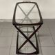 Cesare Lacca 1950 Italian Bar Cart with Brass Wheels