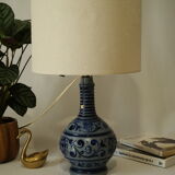 Lamp foot Sandstone blue Alsace/Germany XXth