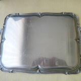 Stainless steel serving tray 35 x 27 cm