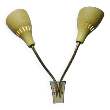 Rare Wall Lamp in style of Stilnovo, Italy, 1960s