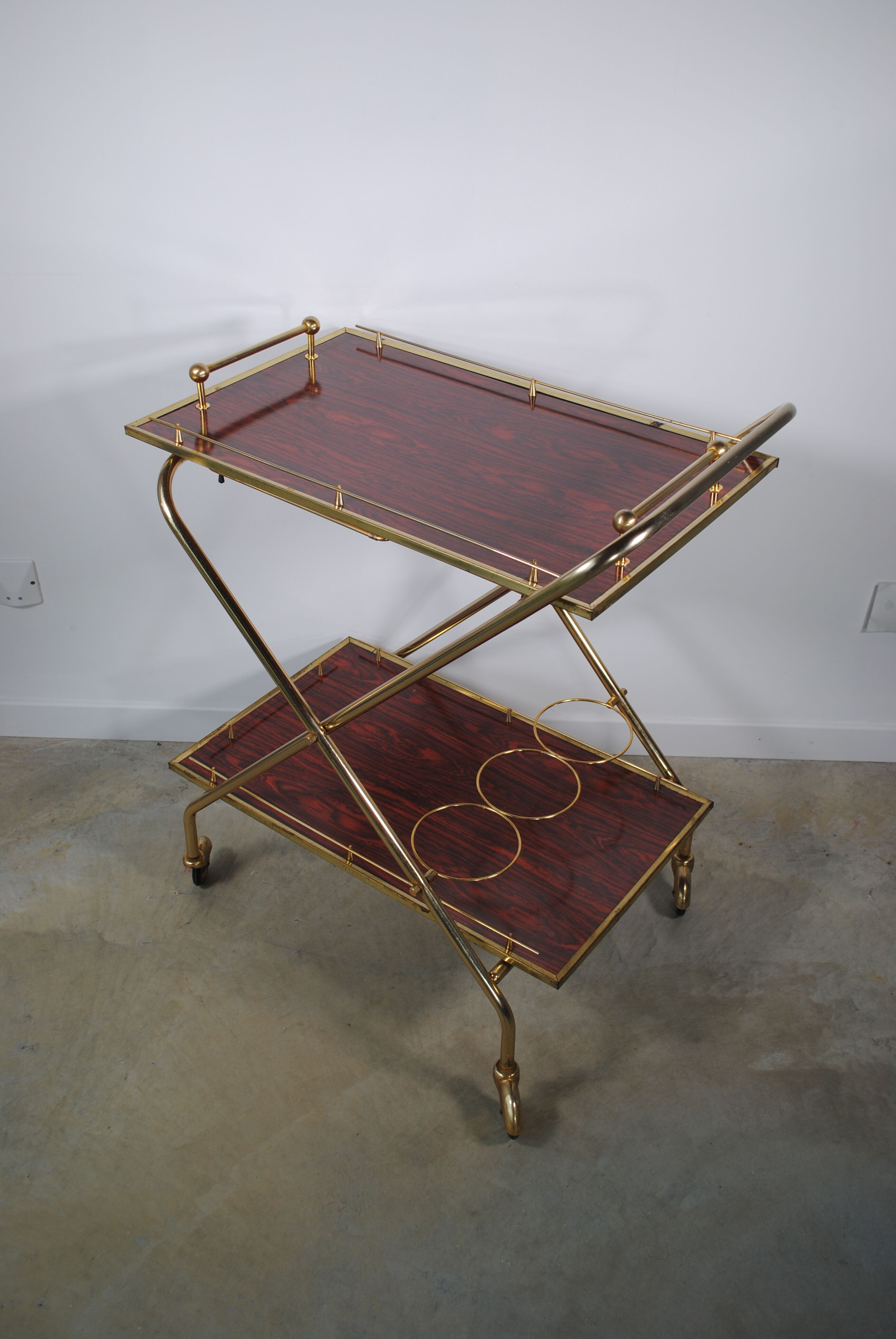 Vintage rolling dessert 1970