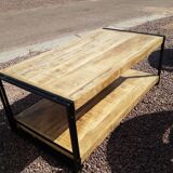 Industrial coffee table