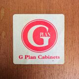 Vintage G-Plan teak dining table with extension