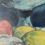 Still life painting in oil