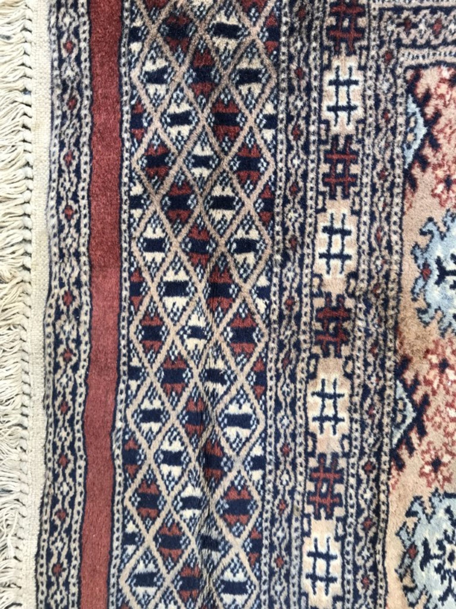 Carpet vintage pakistan corridor made hand 80 X 250 CM