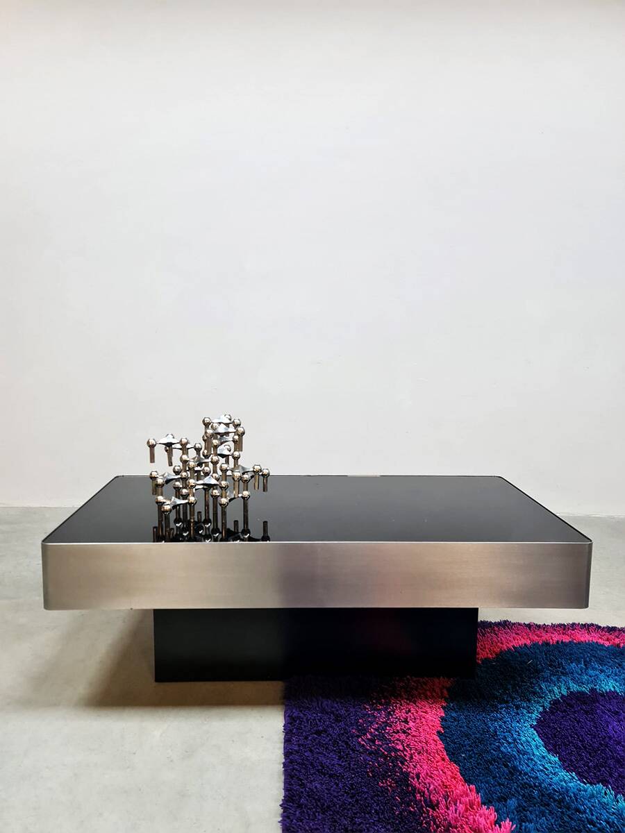 Vintage design Roche Bobois coffee table Minimalism