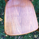 Varnished bistro chairs