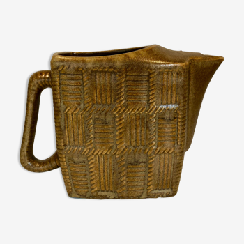 Ricard pitcher 70's in enamelled stoneware