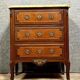 Commode de Dame style Louis XV en marqueterie vers 1850