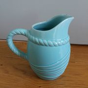 Poet Laval light blue slip pitcher