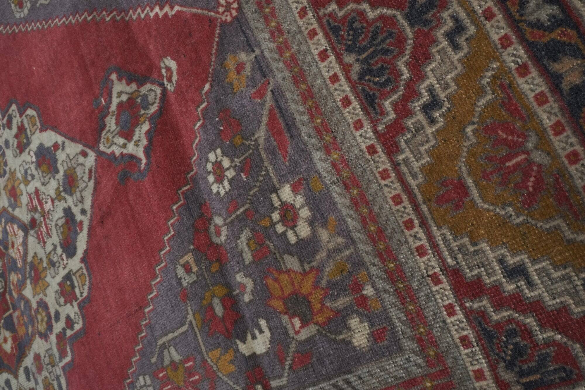 Vintage Turkish handmade rug 176x303 cm