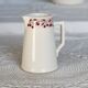 Vintage ivory earthenware milk jug with cherry pattern – Le Comptoir Pain d’Épices