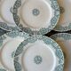 Antique flat plates, Longchamp Antonia ironstone.
