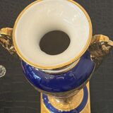 Rare Médicis vase porcelain from Paris - Le Tallec 1960