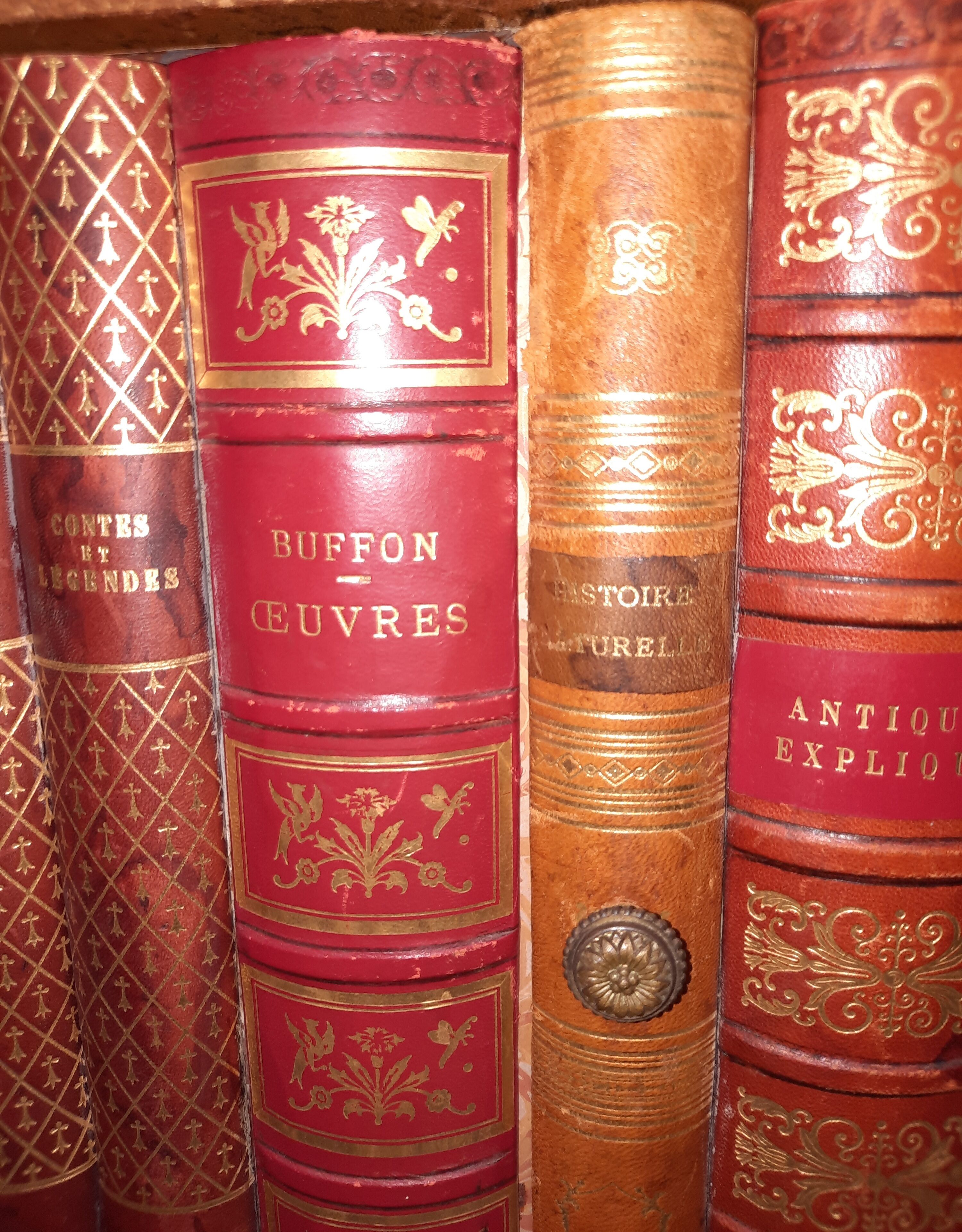 Leather bedside furniture