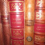 Leather bedside furniture