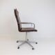 Rudolf Glatzel Leather Office Chair, Knoll