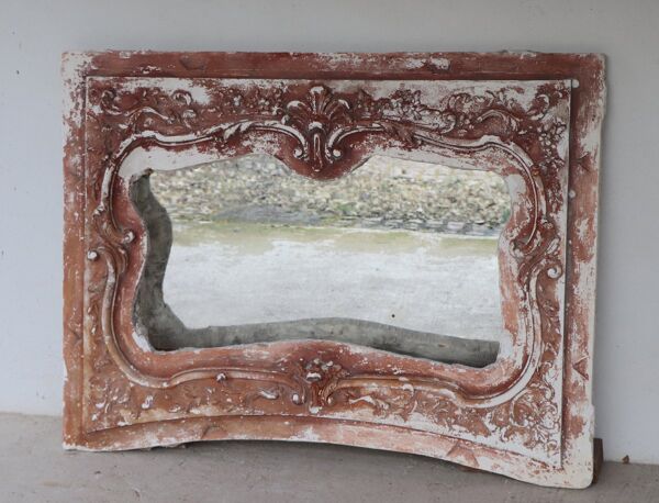 Miroir en plâtre style Régence  141x105cm